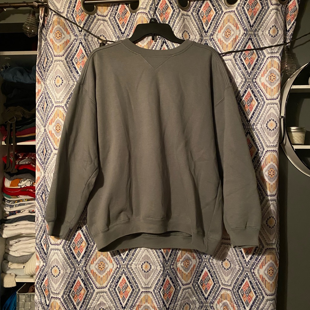 Basic Oversized Crew Neck